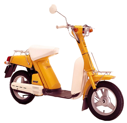 ヤマハ パッソル オレンジ - オートバイ車体
